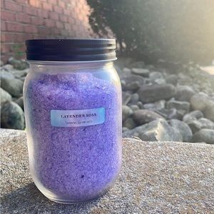 Lavender Epsom Salt Soak